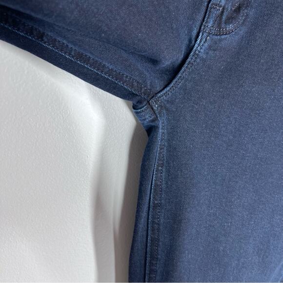 Mother Sz 31 The Mid Rise Dazzler Ankle Fray Jeans Holding Hands - Picture 8 of 11